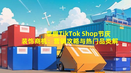 掌握TikTok Shop节庆装饰商机：营销攻略与热门品类解析